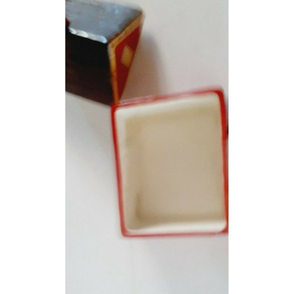 CERAMIC RED BARN FARM ANIMAL COOKIE JAR LARGE - Picture 5 of 11